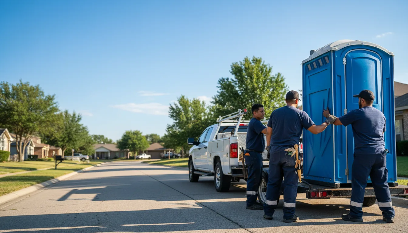 Portable Toilet Rental in Trophy Club, TX near me